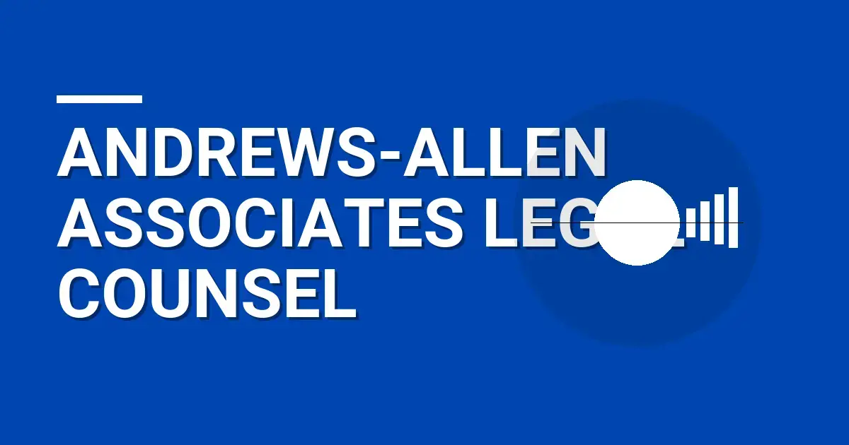 Andrews-Allen Associates Legal Counsel