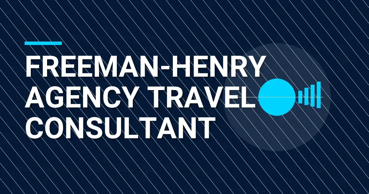 Freeman-Henry Agency Travel Consultant