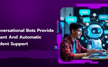 Conversational Bots Provide Instant and Automatic Student Support