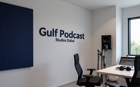 Gulf Podcast Studios Dubai: Elevating Audio Content Across the UAE.