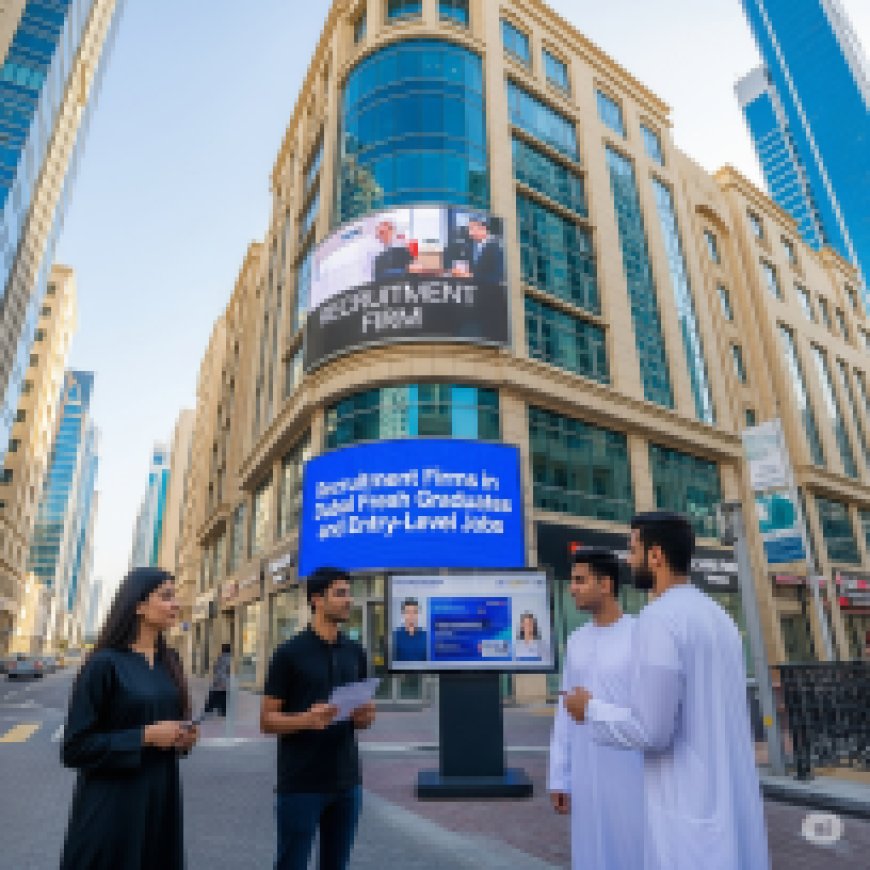 Top Recruitment Firms in Dubai for Fresh Graduates and Entry-Level Jobs