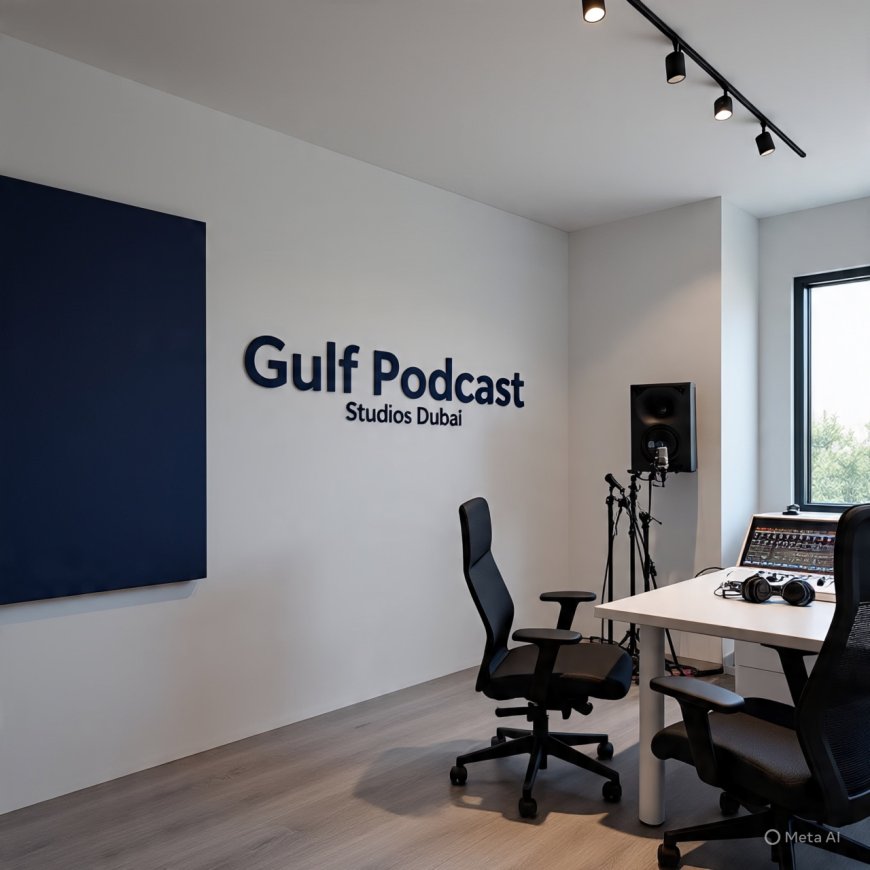 Gulf Podcast Studios Dubai: Elevating Audio Content Across the UAE.