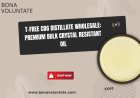 T-Free CBG Distillate Wholesale: Premium Bulk Crystal Resistant Oil