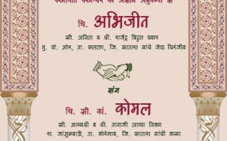 The Ultimate Guide to Wedding Invitation Card Format in Hindi Editable