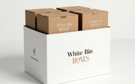 Maximize Efficiency with  White Bin Boxes with Logo