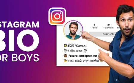 Creative Instagram Bio For Boys to Make Your Profile Stand Out in 2025