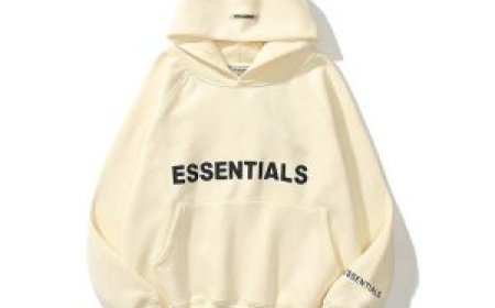 Men's Essentials Hoodie – Soft Fabric, Modern Look