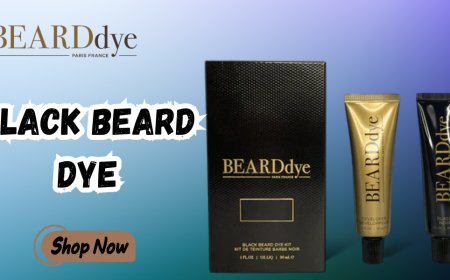 Luxury Black Beard Dye Color by Beard Dye: Premium Grooming Starts Here