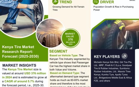 Kenya Tire Market Value and Growth Projections for 2025 - 2030