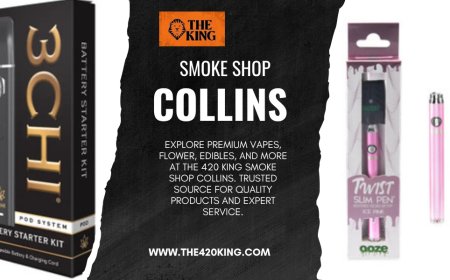 The 420 King – Your Trusted Smoke Shop Collins for Premium Vapes & More