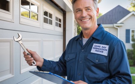 What Counts as Same Day Garage Door Repair in Los Angeles?