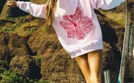 Pink Palm Puff Hoodie Fits Every Lifestyle Vibe