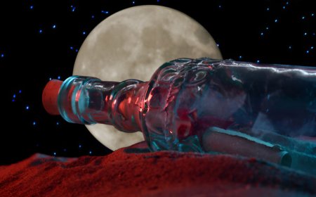 Imagine a Bottle from Space What’s the Alien Message Inside?