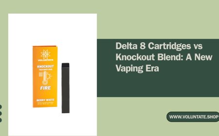 Delta 8 Cartridges vs Knockout Blend: A New Vaping Era