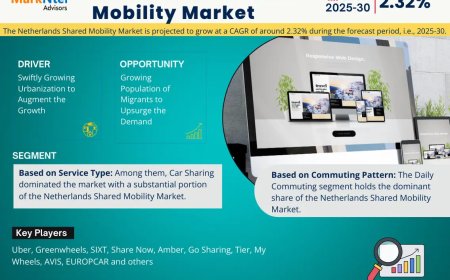 Netherlands Shared Mobility Market Value and Growth Projections for 2025 - 2030