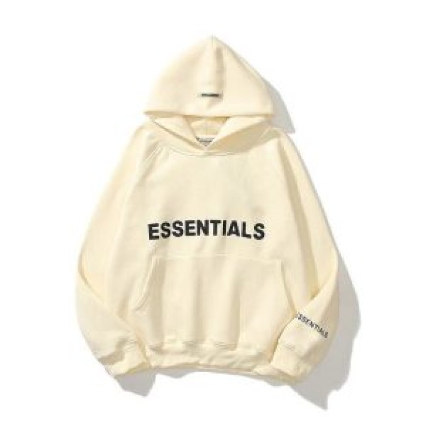 Men's Essentials Hoodie – Soft Fabric, Modern Look