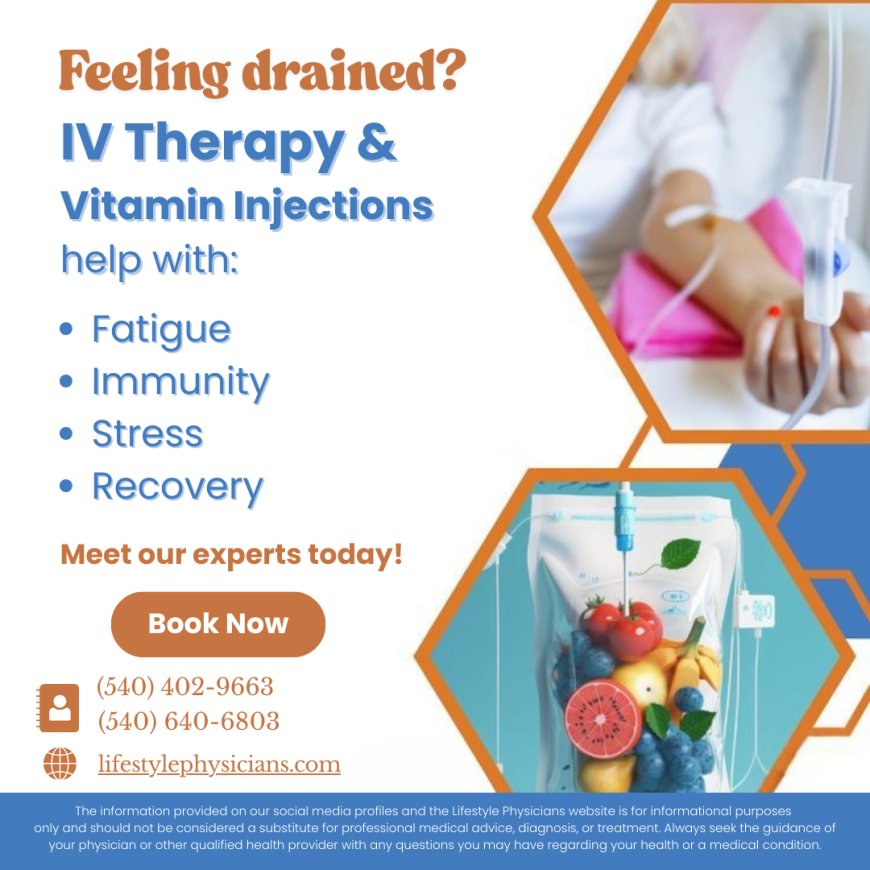 Recharge Your Health with IV Nutrition Therapy Near You