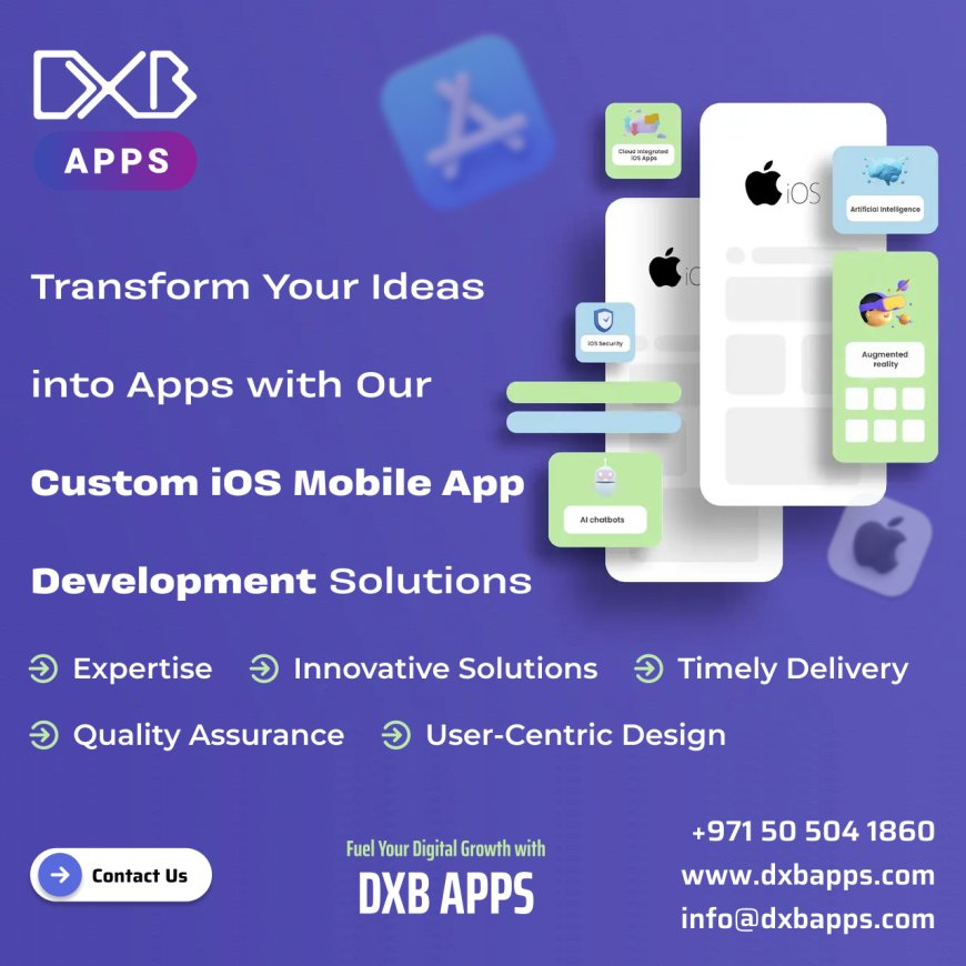DXB APPS is your trusted mobile app development company