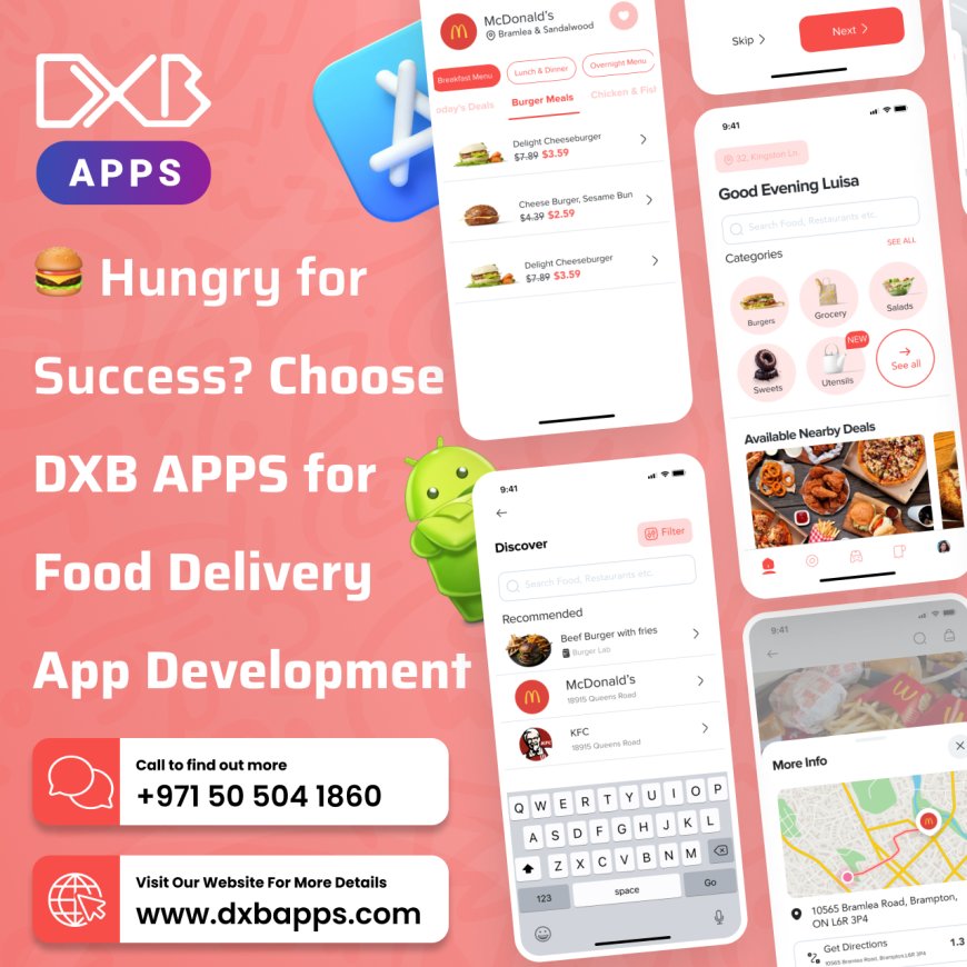 Get top mobile application development Abu Dhabi solutions by DXB APPS