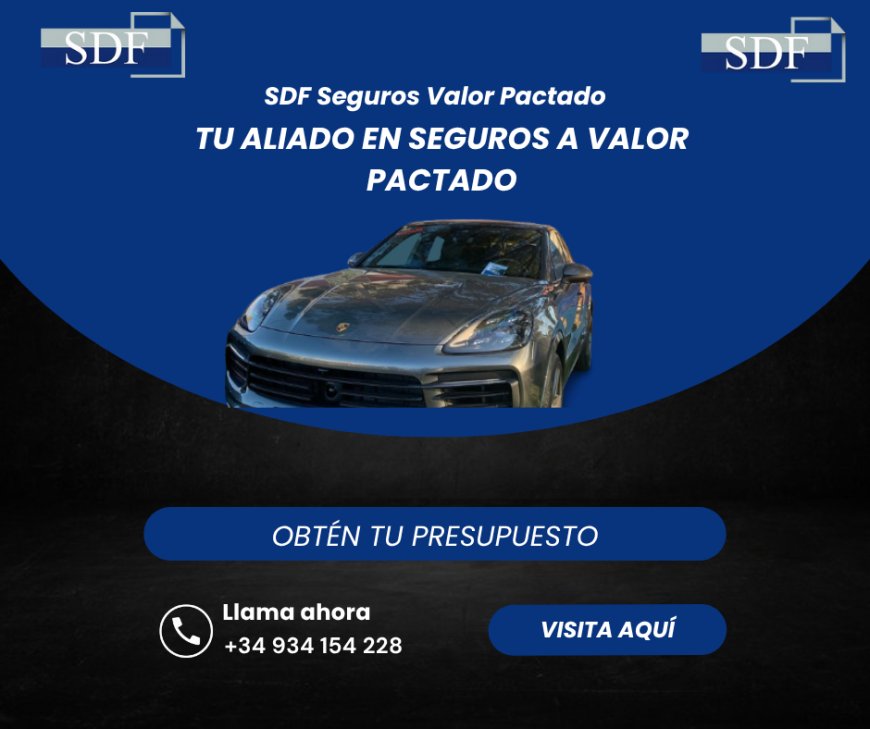 SDF seguro Porsche con beneficios premium y protección total para tu vehículo