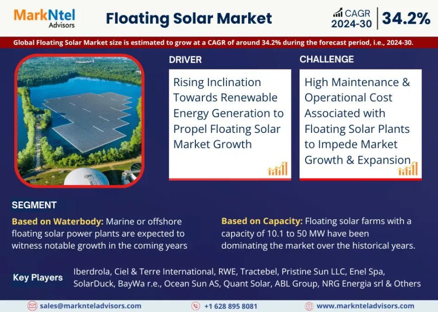 Global Floating Solar Components Market Value and Growth Projections for 2025 - 2030