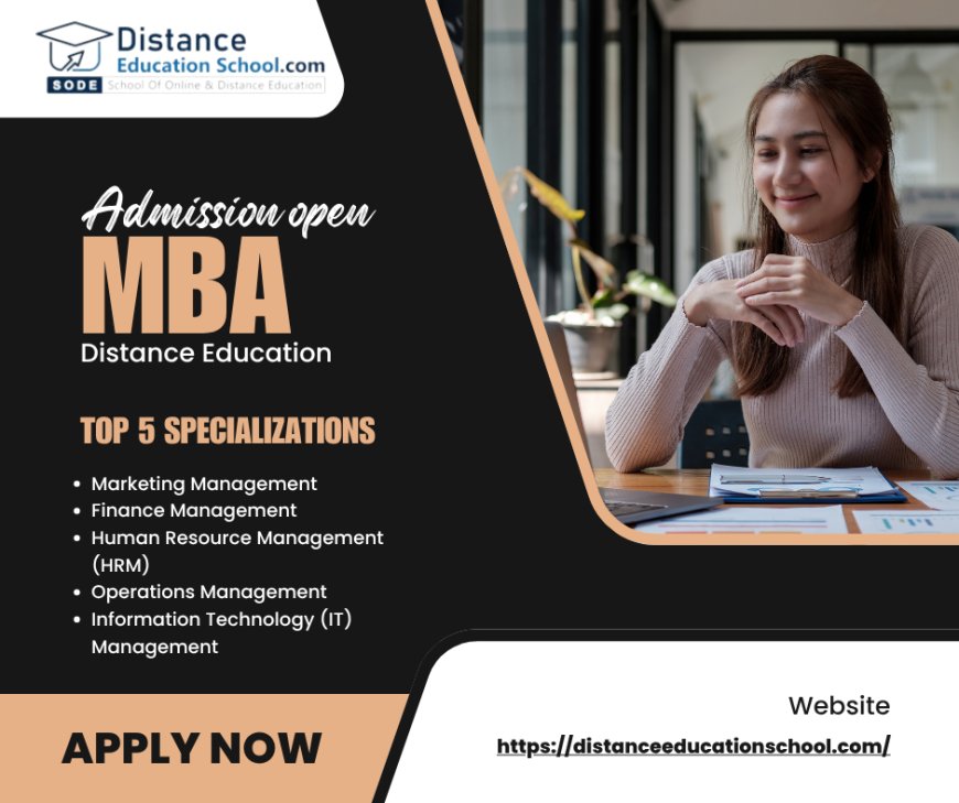 Top 3 UGC-Approved Universities Offering MBA Distance Course
