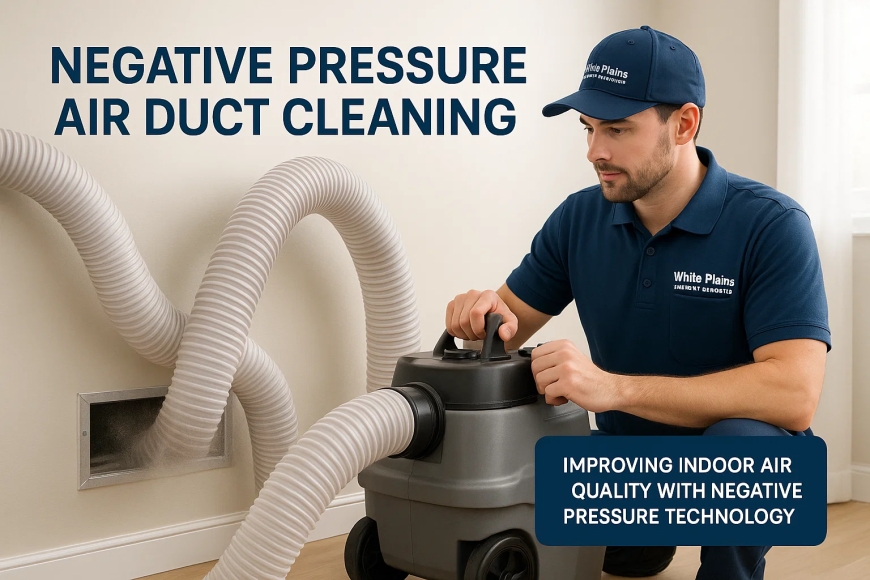 Is Negative Pressure Air Duct Cleaning Safe for Older Homes in White Plains?